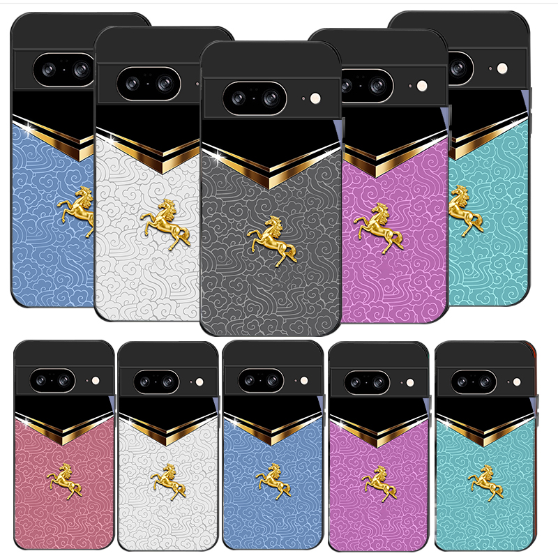 Google Pixel 9 Pro - Dark Night Golden Horse untuk Google