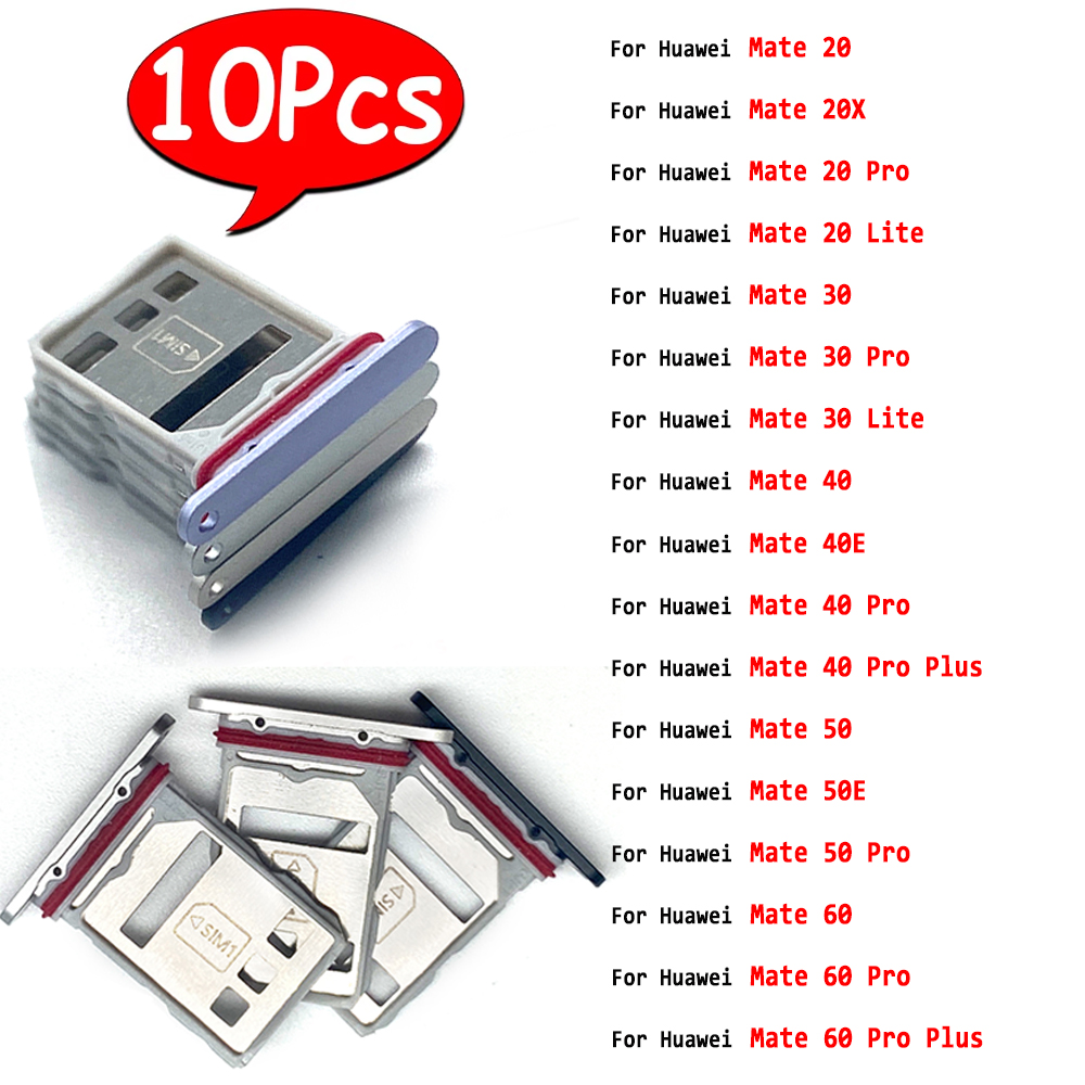 Huawei Mate 60 - 10 Buah, Soket Adaptor Tempat Slot