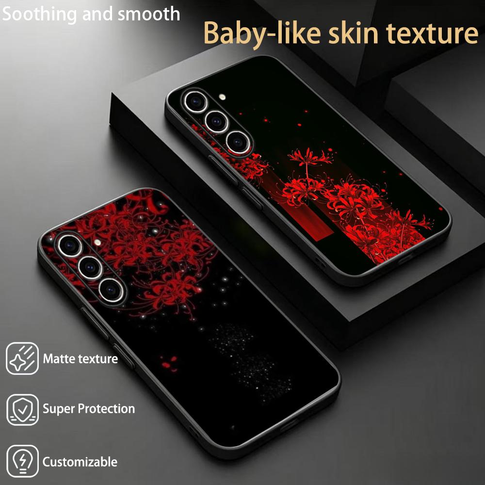 Samsung Galaxy S25 - Casing Ponsel Desain Seni Jepang Bunga