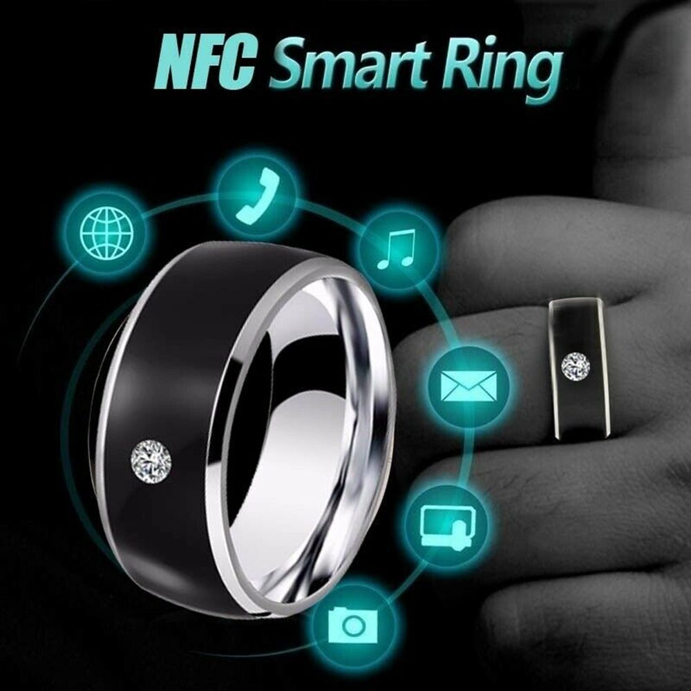 Smart Ring Nfc Pay - Peralatan Ponsel Android Teknologi BARU Cincin