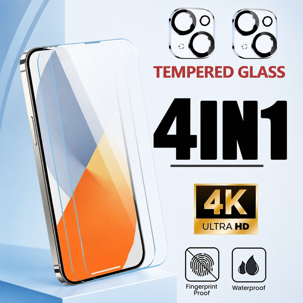 2+2PCS Kaca Tempered Untuk Rea - Realme Gt 6 ulasan dan harga