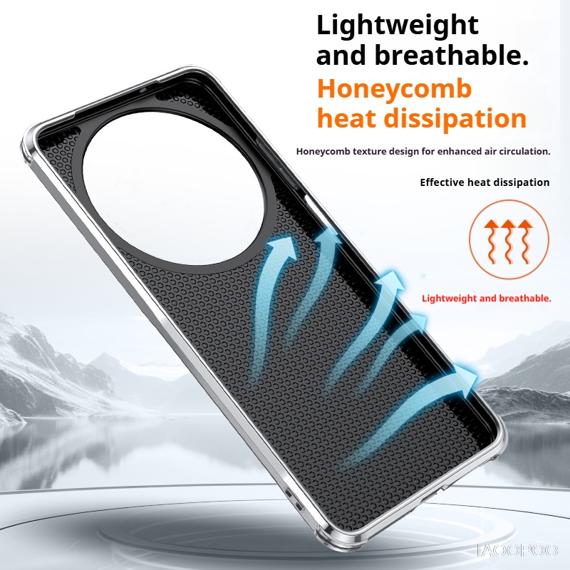 Casing TPU Lunak Berlapis Elek - Huawei Mate 60 ulasan dan harga