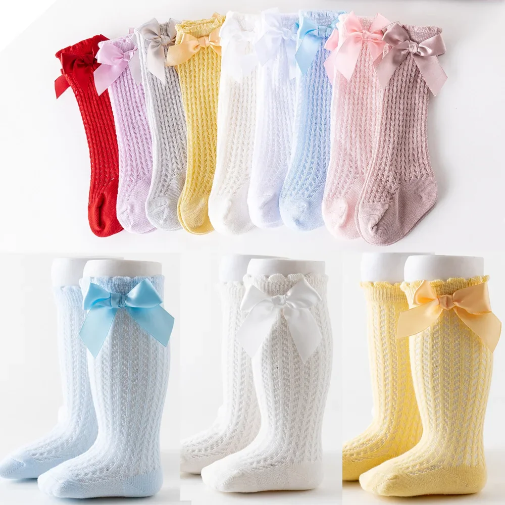 Stoking putih pita Korea katun - Baby Sock Oximeter ulasan dan harga