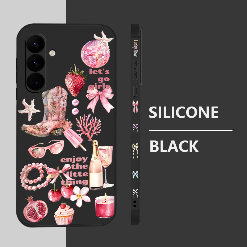 Casing Ponsel Pola Stroberi Ce - Samsung Galaxy A55 ulasan dan harga