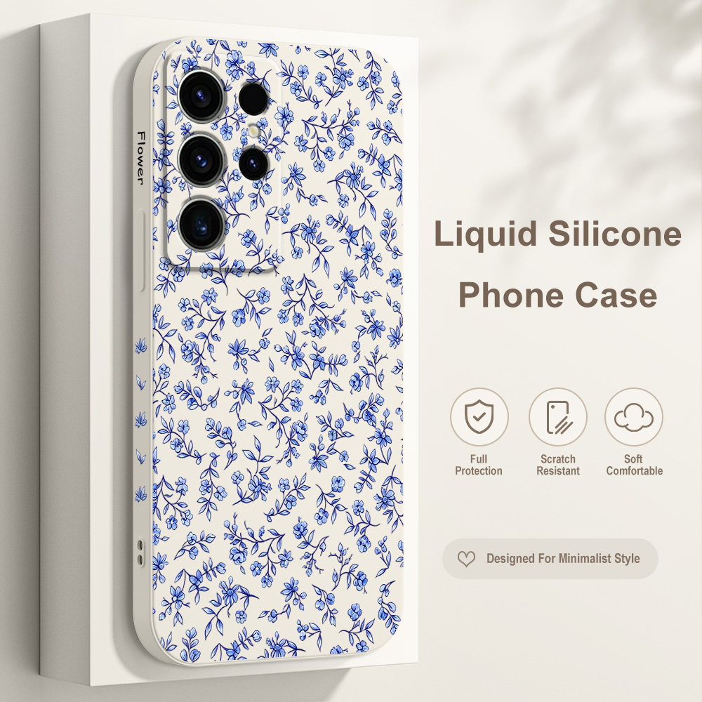 Casing Ponsel Motif Bunga Terp - Samsung Galaxy S24 ulasan dan harga