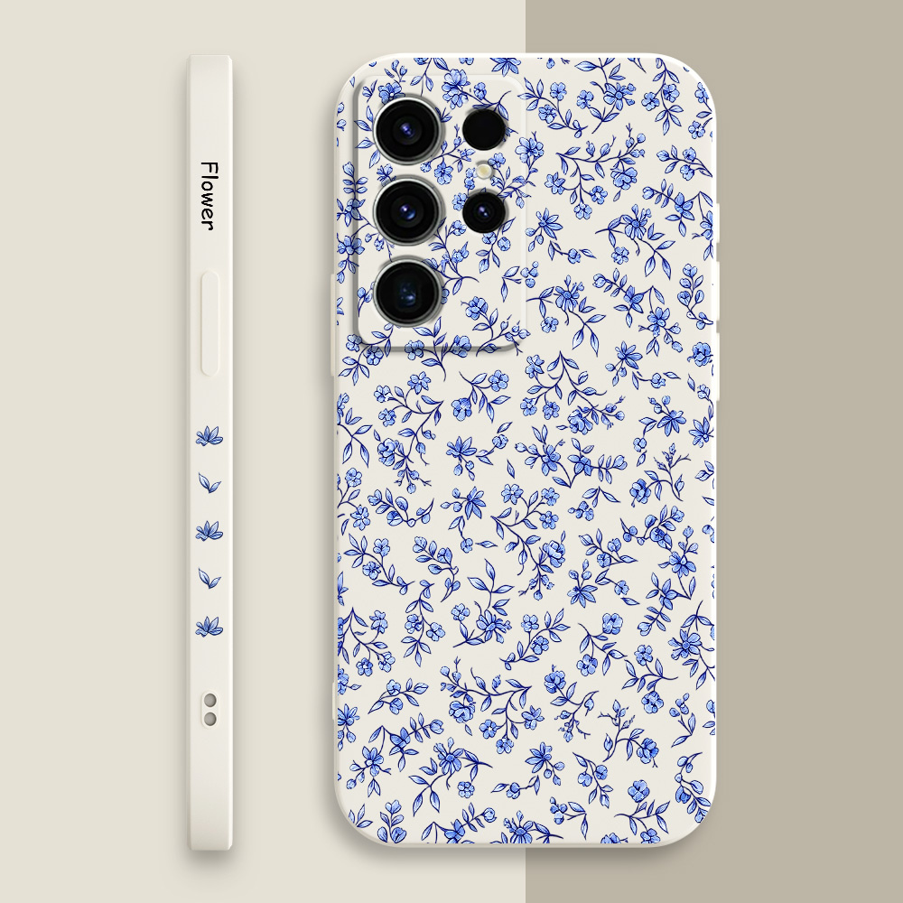 Casing Ponsel Motif Bunga Terp - Samsung Galaxy S24 ulasan dan harga