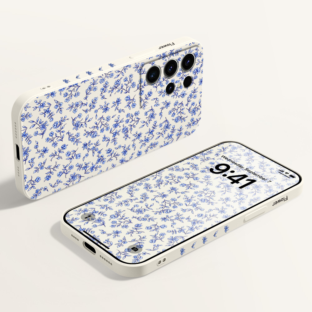Casing Ponsel Motif Bunga Terp - Samsung Galaxy S24 ulasan dan harga