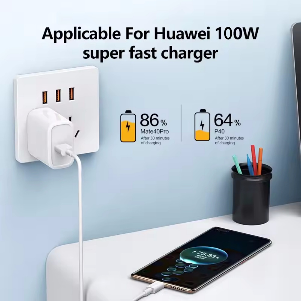 Kabel Data USB Tipe C 100W 10A - Huawei Mate 60 ulasan dan harga